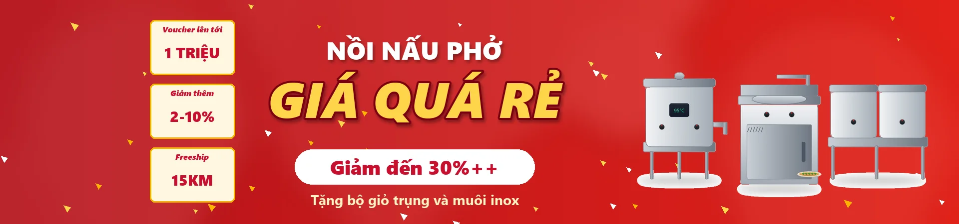 Nồi nấu phở giá quá rẻ
