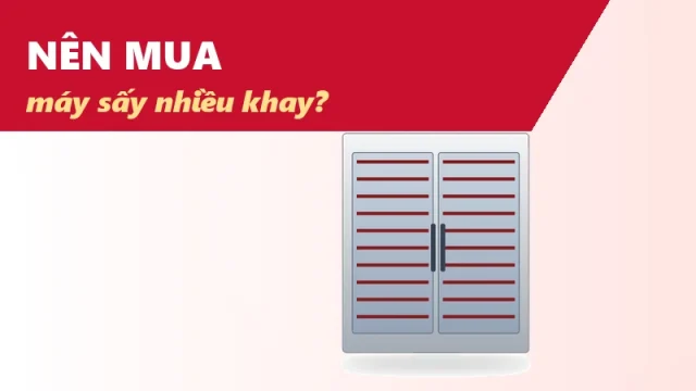 Nên mua máy sấy thực phẩm nhiều khay hay mua nhiều máy?